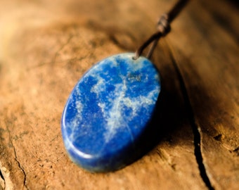 Naszyjnik z lapisu lazuli | Kryształowy Kamień | minerał | Kamień szlachetny