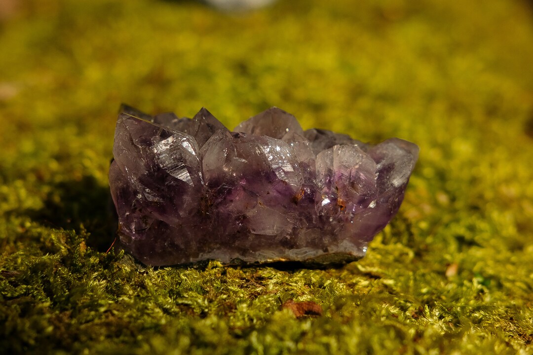Geode Rough Stone Amethyst Geode | Crystal Geode | Rough Stone | Clusters | Step - Etsy