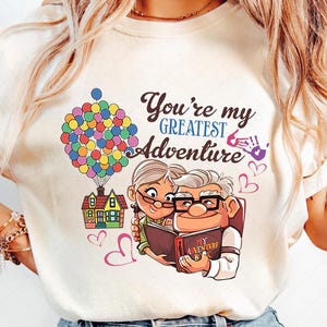 Pixar Up You&#39;re My Greatest Adventure Png,  Up Movie PNG, My Greatest Adventure Png, Carl Png, Her Carl His Ellie, Carl And Ellie Adventure