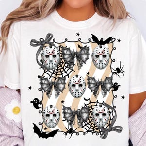 Retro Halloween Horror Png, Coquette Horror Png, Halloween Floral Png, Halloween Png, Spooky Season , Horror Movie Halloween, Digital File