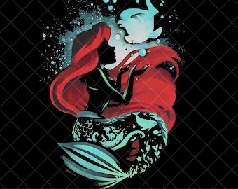The Little Mermaid Ariel Princess Png, The Little Mermaid Png, Retro Little Mermaid, Mermaid Clipart, Princess Ariel Png, Ariel Mermaid Png