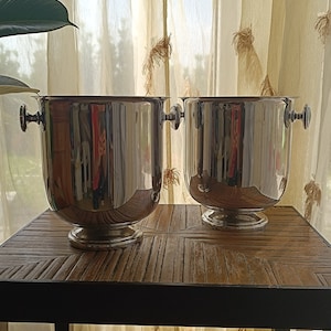 Sanbonet ICE bucket / 1 of 2 XXL ice bucket / champagne bucket / vintage / mid century