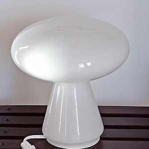 Modern table lamp / mushroom table lamp / 1960s / mid century lamp