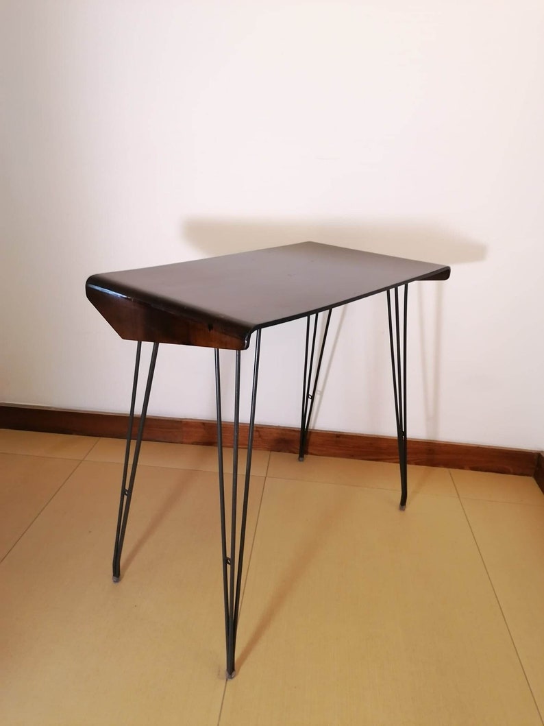 Table/rare/60s/ Italy/ Retro/ Plywood/computer Table/ - Etsy