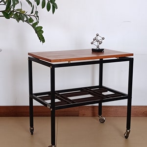 Vintage Serving Table / trolley / 1970s / mid century trolley /