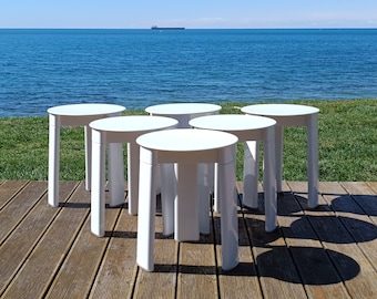 Plastic Vintage stool by Olaf von Bohr for Gedy / Italy around 2000-2004