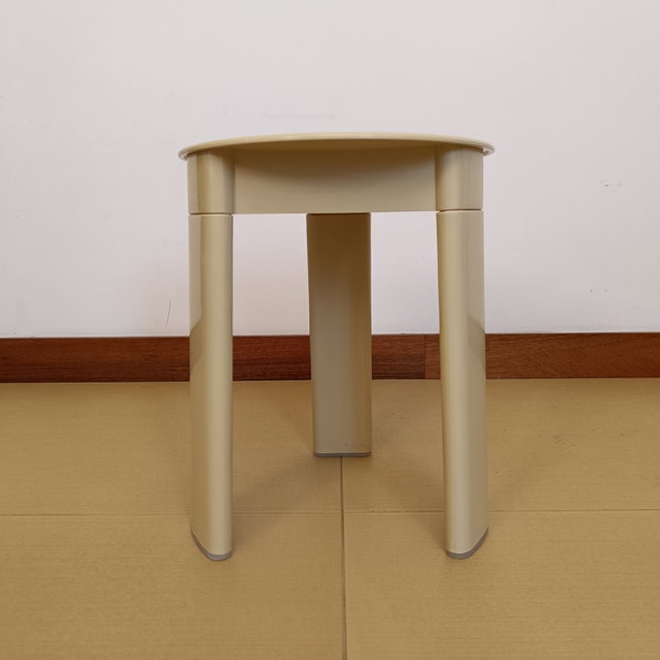 Plastic Vintage stool by Olaf von Bohr for Gedy / Italy 1970s
