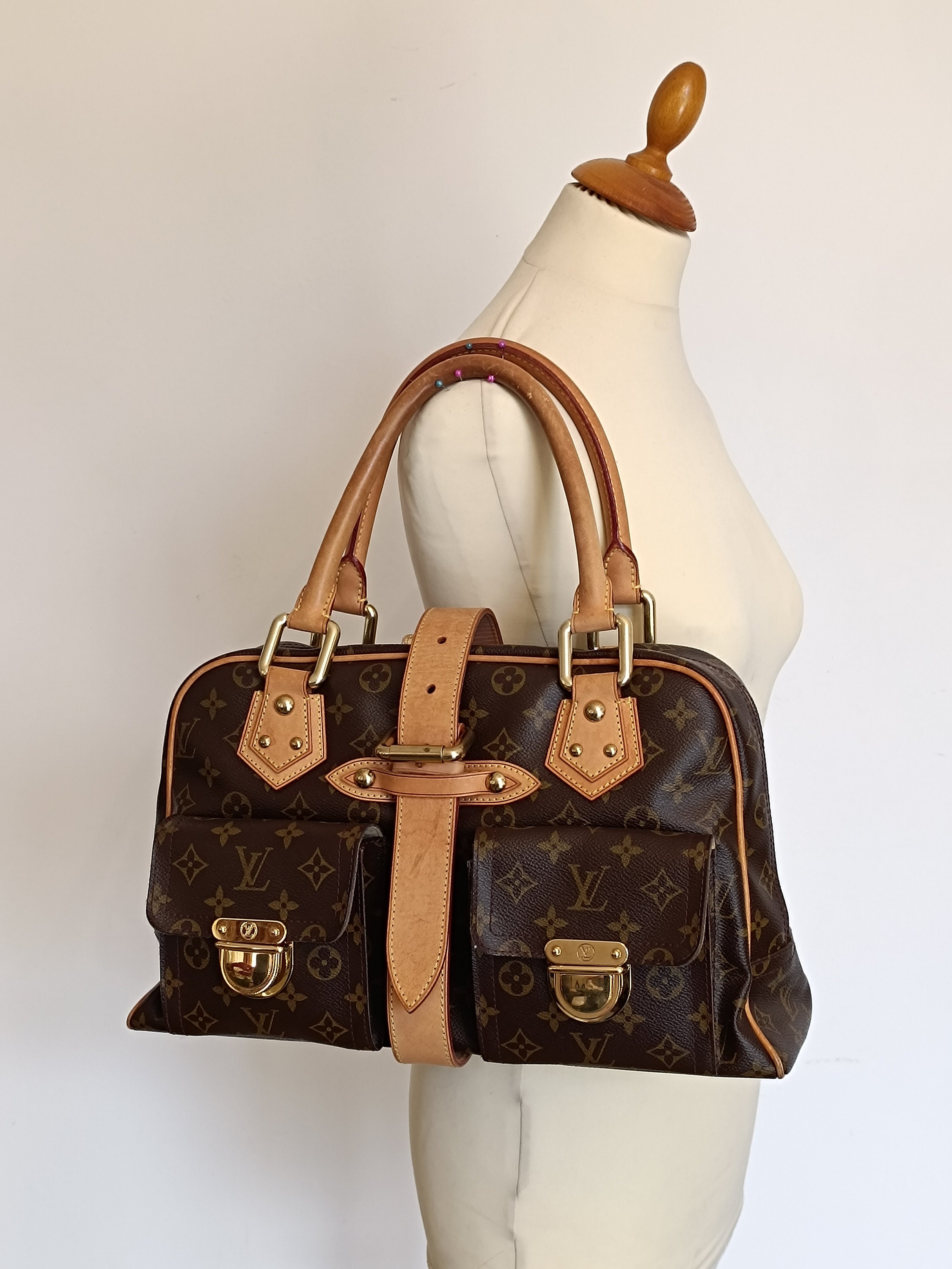 The Georgerous Manhattan GM Bag Louis Vuitton / Vachetta / Canvas 