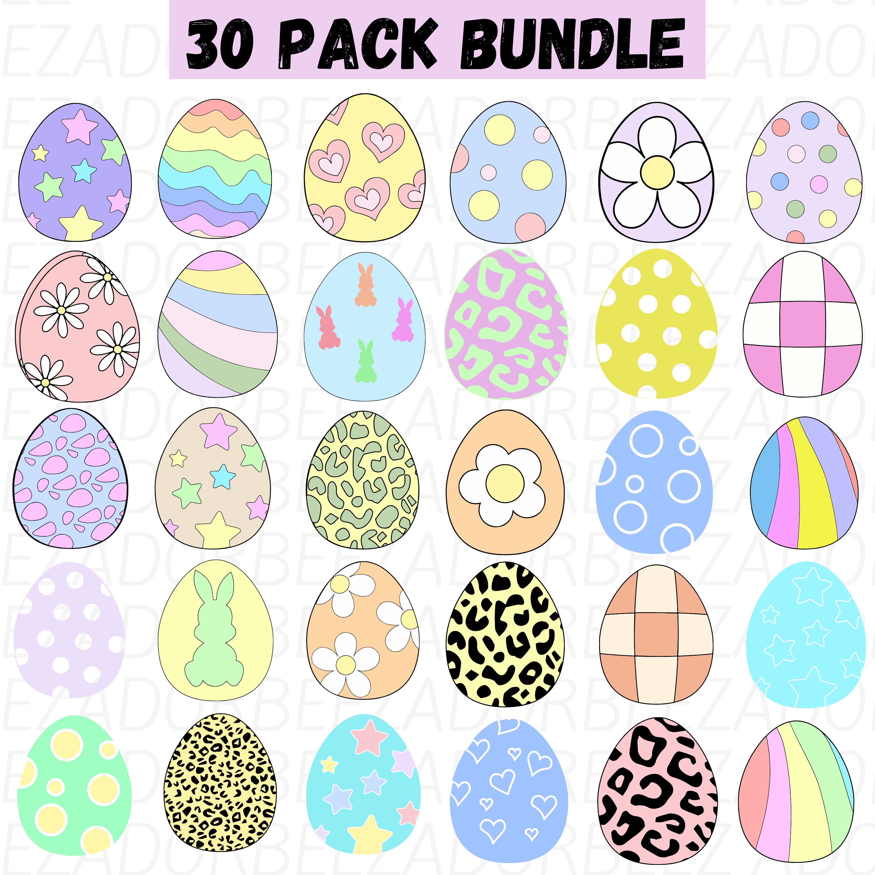 Easter egg svg bundle, colorful easter egg svg bundle, easter egg cut files, cute easter eggs png, happy easter svg-png, egg pattern svg-png