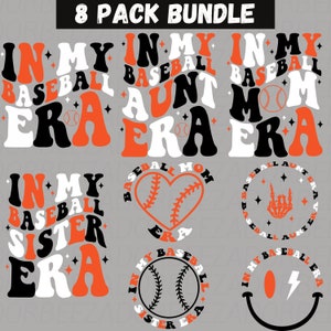 In meiner Baseball-Ära svg, in meiner Baseball-Mama-Ära, Baseball-Schwester-Ära png, Baseball-Tante-Ära png, Baseball-Uni png, Baseball-T-Shirt png.