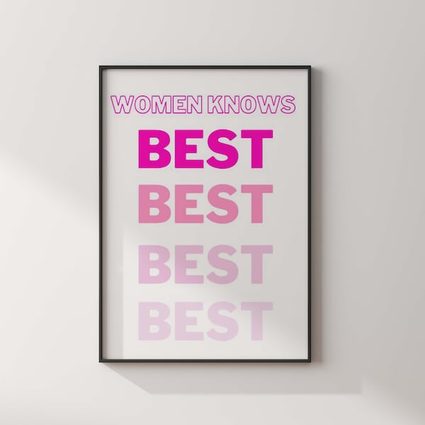 Printable Girl Power Art Etsy