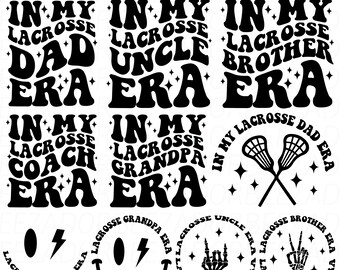 Lacrosse vader svg-png bundel, lacrosse broer svg, lacrosse oom, lacrosse opa, lacrosse coach svg, lacrossespeler svg, lacrosseteam.