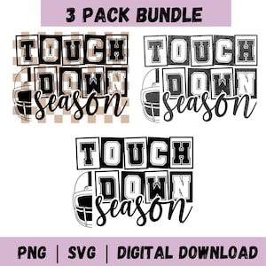 Temporada de Touch Down PNG SVG | Futebol Retro PNG svg | Download Digital png svg designs | Temporada de Futebol | Design Original | Mãe do Futebol png