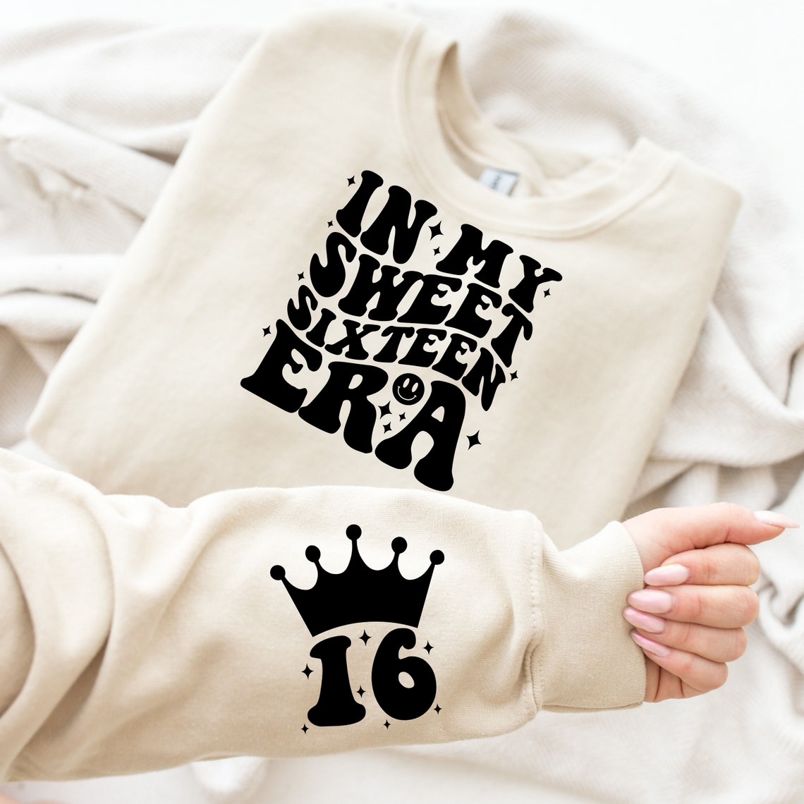 In My Sweet Sixteen Era Svg Png Bundle, Sweet Sixteen Shirt Designs