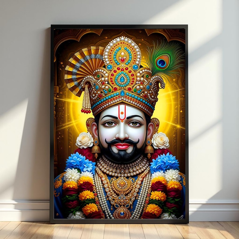 Khatu Shyam Poster | Wall Hanging Printable Poster | S…