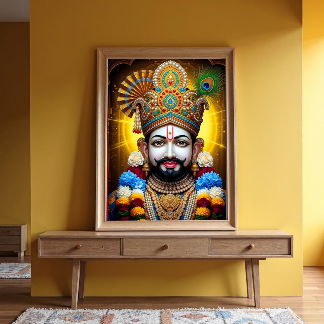 Khatu Shyam Poster | Wall Hanging Printable Poster | S…