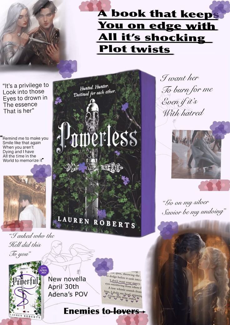 The Powerless Trilogy by Lauren Roberts. - Etsy Canada