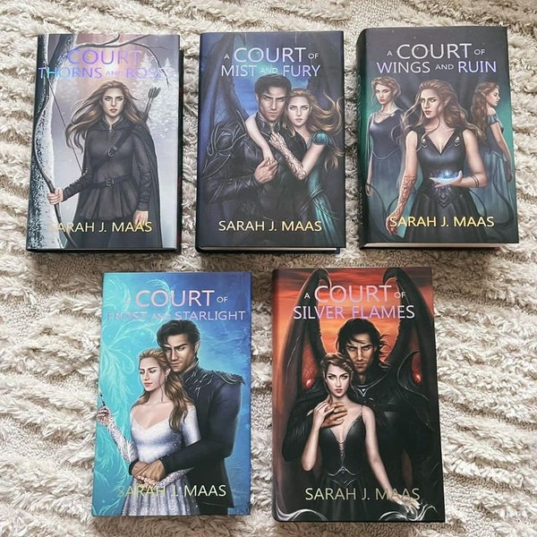 A Court of Thorns and Roses Series by Sarah J. Maas | Full series | fantasy (digital copy)
