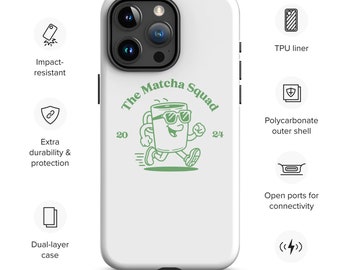 The Matcha Squad Hardcase iPhone® Handyhülle Case Green Tea