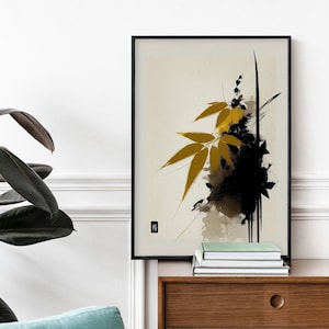 Minimalist Japandi Zen Wall Art | Wabi Sabi Japanese Print | Simple Muted Wall Art | Asian Painting Wall Art  | PRINTABLE | DIGITAL DOWNLOAD