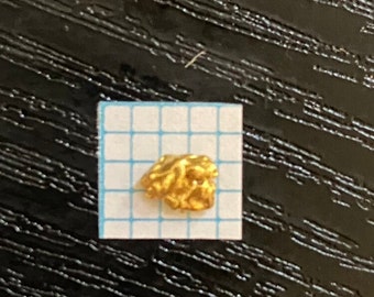 Superbe pépite d'or australienne 0,38 gramme