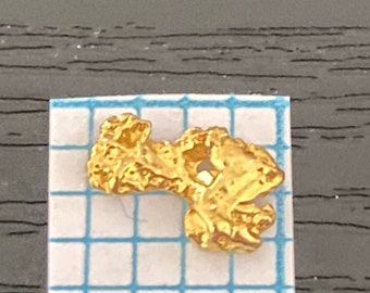 Superbe pépite d'or australienne 0,31 gramme