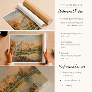 French Château Art Print: Versailles Fine Art Home Decor image 3