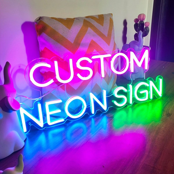 Custom Neon Sign | neon signs | Personalized Gifts | Party Neon Signs | Name Sign bedroom | Neon Lights Restaurant | neon sign bar