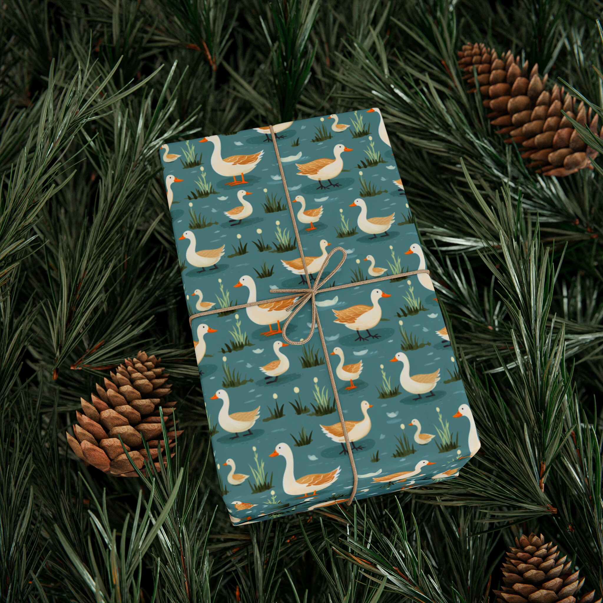 Kartos - Wrapping Paper - Ducks