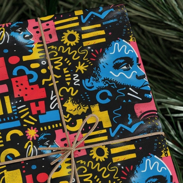 Black Owned Wrapping Paper - Etsy