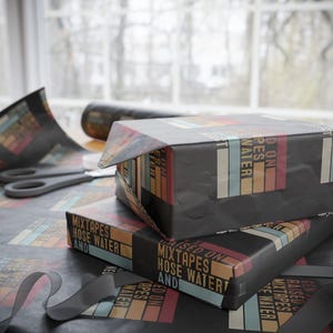 Gen X Birthday Wrapping Paper, Gen X Gift Wrap, 1980s 70s Funny ...