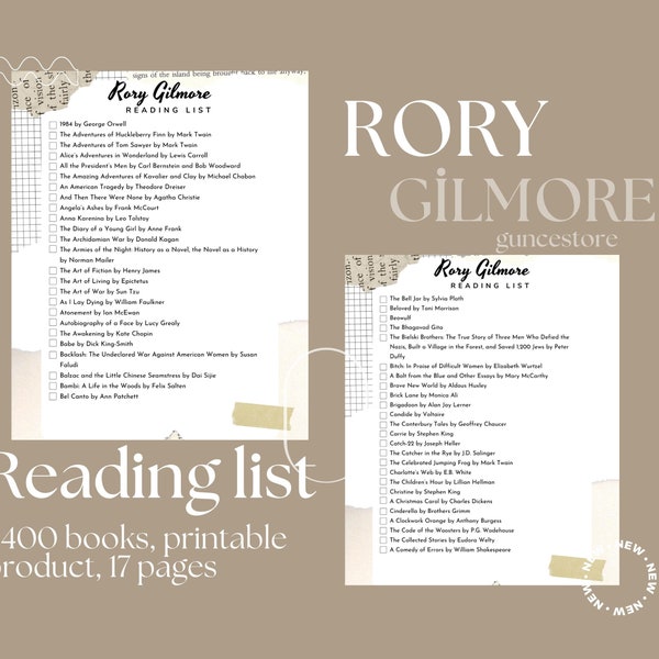 Rory Gilmore Etsy