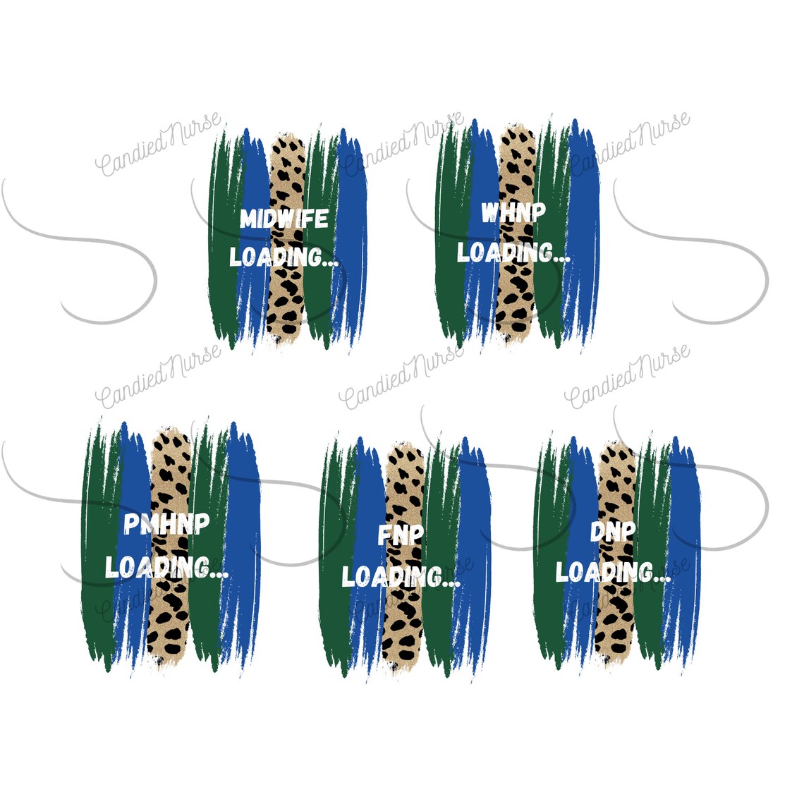 Healthcare Loading PNG and SVG Decals. GCSU Colors. - Etsy