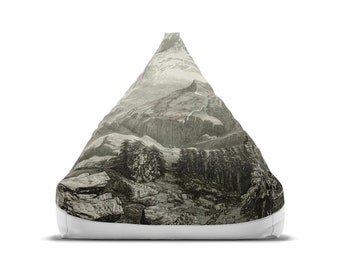 Greenthousand Bean Bag Chair Cover View of Gauri Sankar Mountain Trust But Dream Collection