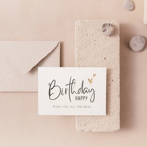 Printable Happy Birthday Greeting Card | Digital Greeting Card ...
