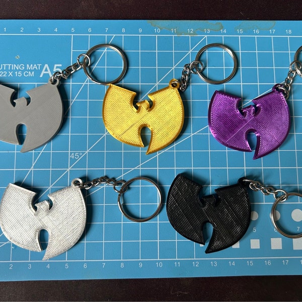 Wu-Tang Clan Keyring - 3D Printed