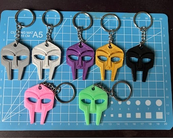 Llavero de máscara MF DOOM