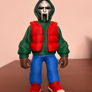 [HIP HOP] MF DOOM ミニフィギュア本体のみ　レア物 Mf Doom Rapper Figure - Etsy