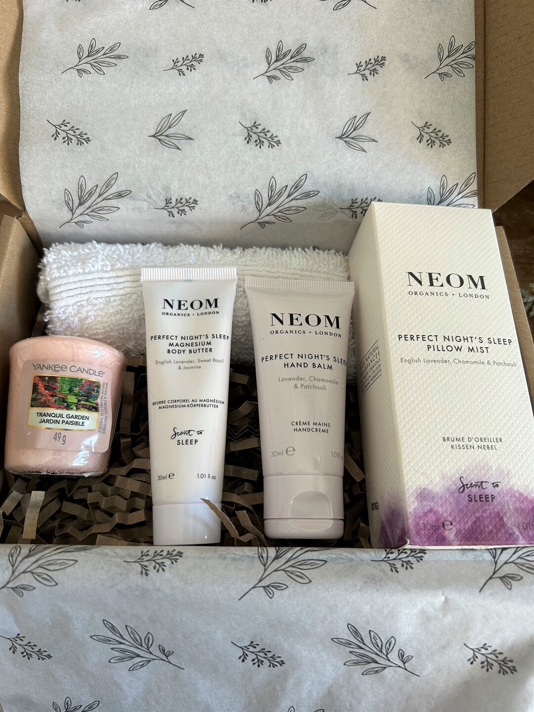 NEOM Perfect Night Sleep Set Sleep Well Gift Relaxing Gift Etsy UK