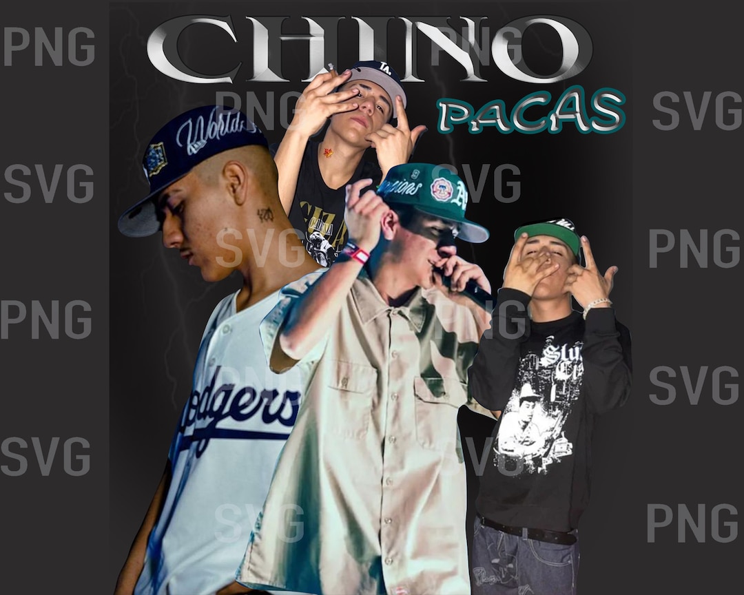 Chino Pacas Png Ready to Print Printable Design Hiphop Etsy Israel