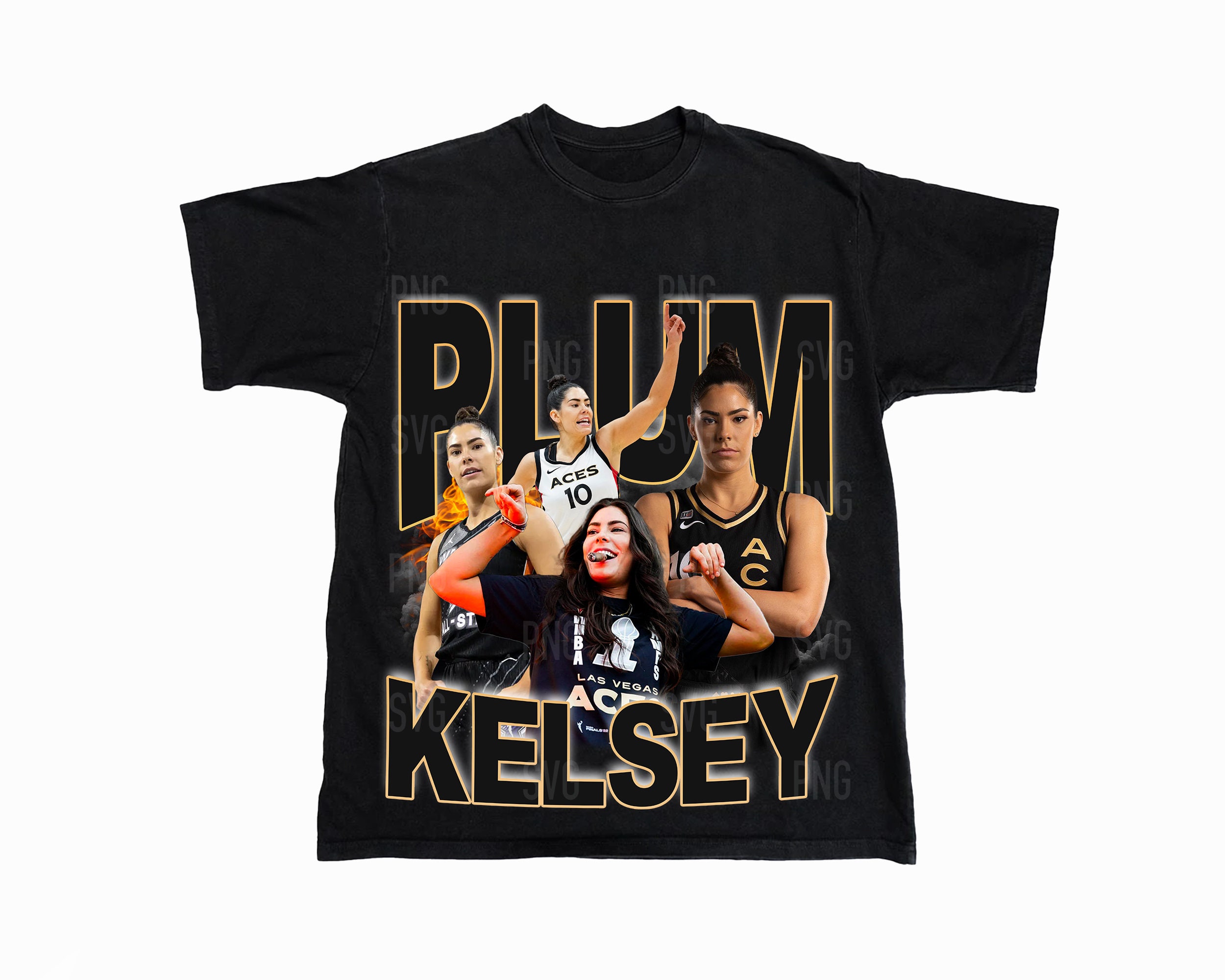 Camisola Kelsey Plum feminina, camisa de jogador de basquete, camiseta estilo  anos 90, retrô, vintage, CP07BSK