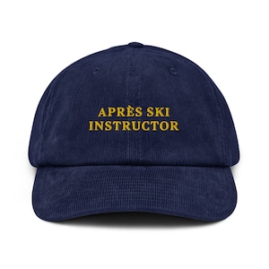 Should I Quit My Job? Embroidered Corduroy Hat: - Etsy