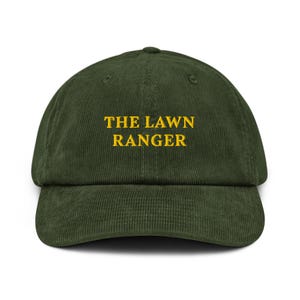 Lawn Ranger Hat – Embroidered Dad Hat for Lawn Care Enthusiasts, Funny Gardening Gift, Garden Lover Cap, Father&#39;s Day Gift for Dads Who Mow