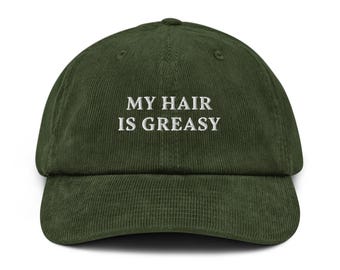 Funny 'Messy Hair Don't Care' Baseball Cap – Adjustable Washed Cotton Embroidered Hat For Women