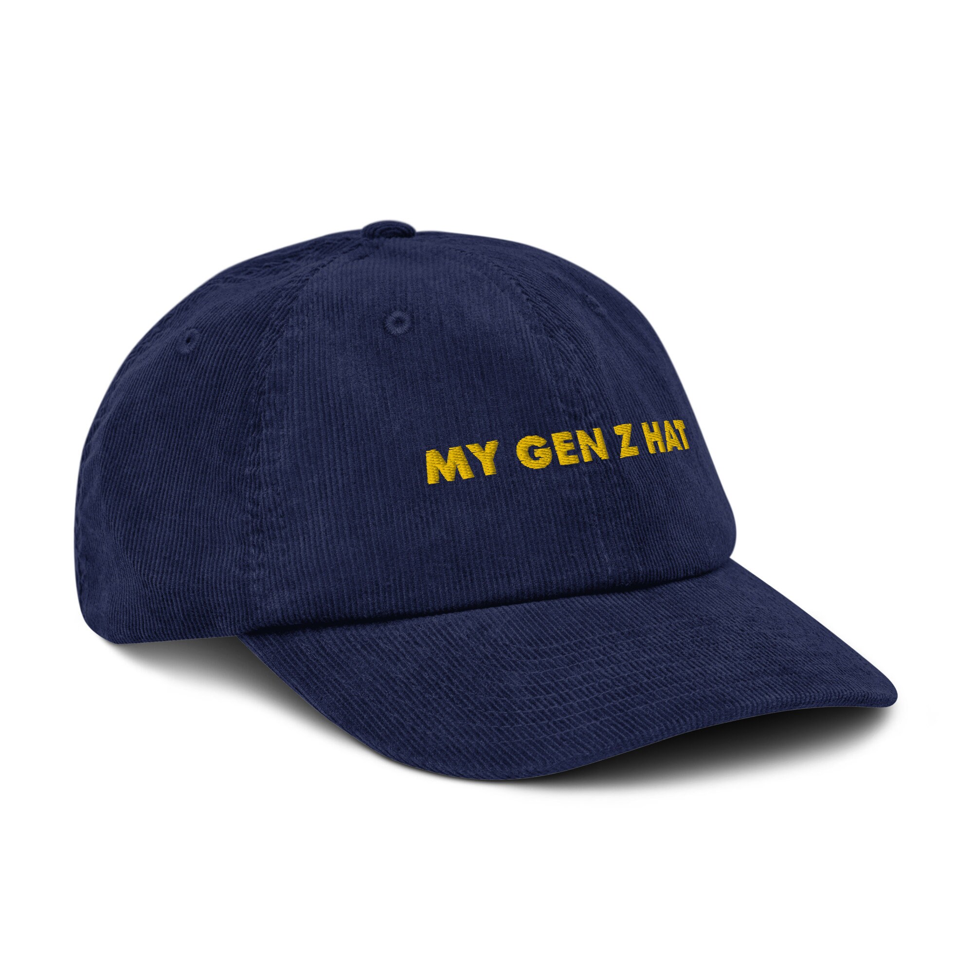 My Gen Z Corduroy Hat Y2K Accessories Gen Z Quote Gifts Cool Hat Sarcastic  Gag Hat Millennial Funny Co Worker Gift Gen Z Humour Baseball Cap - Etsy