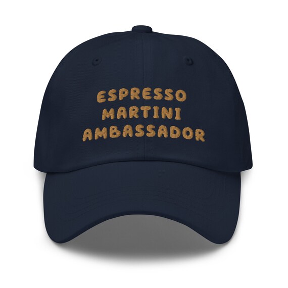 Espresso Martini Ambassador Dad Hat, Funny Espresso Martini Baseball Cap,  Espresso Martini Lover Gift, Vodka Cocktail Coffee Hat for Her -  Canada