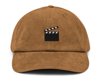 Director Embroidered Corduroy Hat – Film Crew Cap for Movie Lovers