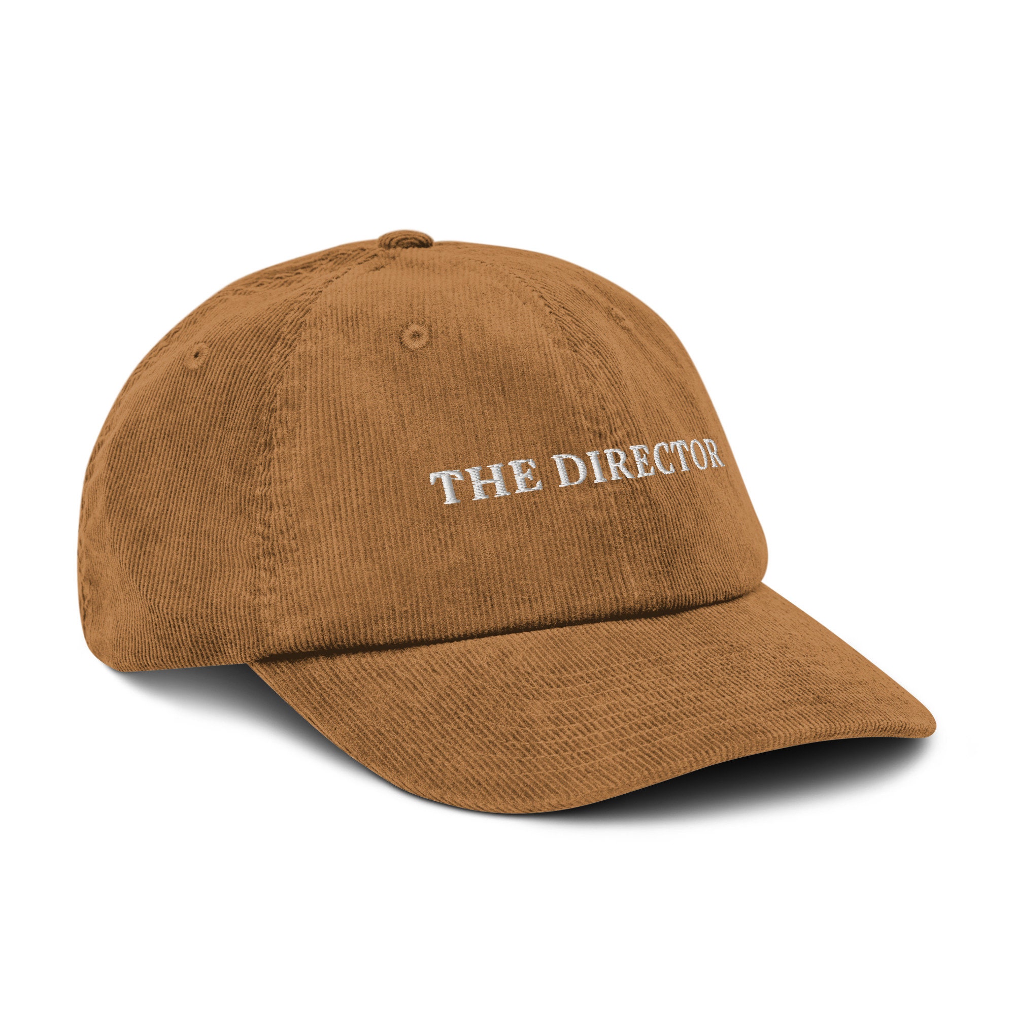 The Director Embroidered Corduroy Hat - Etsy