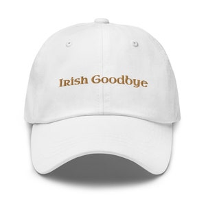 Irlandzka czapka na pożegnanie Irlandzkość Zabawna fraza Czapka irlandzka Czapka na dzień św. Patryka Czapka na dzień św. Paddy'ego Prezenty z Dublina Zabawny irlandzki kapelusz do picia Popularne teraz