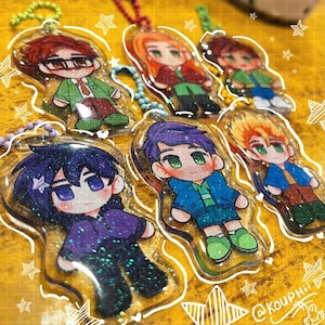 Stardew Valley Bachelors Epoxy Keychain
